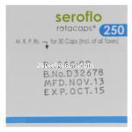 セフロ　ロタキャップ　Seroflo Rotacaps　250、ジェネリックセレタイド、サルメテロール50mcg／